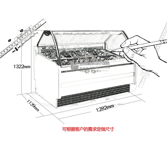 17BQ-C2經濟節能型淇淋展示柜