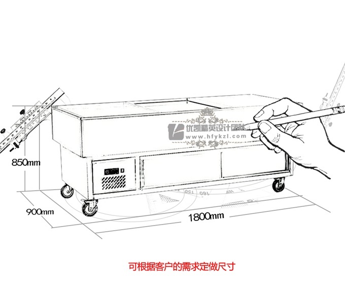 不銹鋼海鮮柜（暢銷產品）