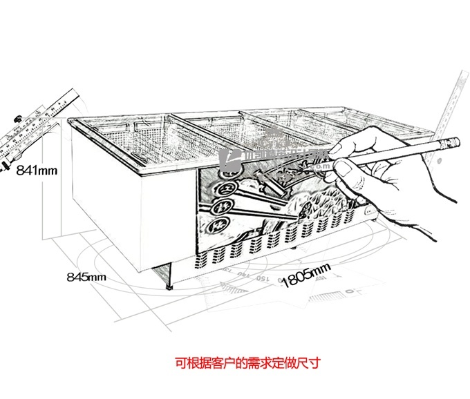 商超冷凍食品推廣島柜（暢銷產品）