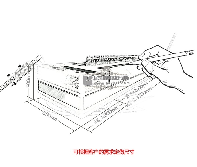 DG-D型敞開式雙島柜（暢銷產品）