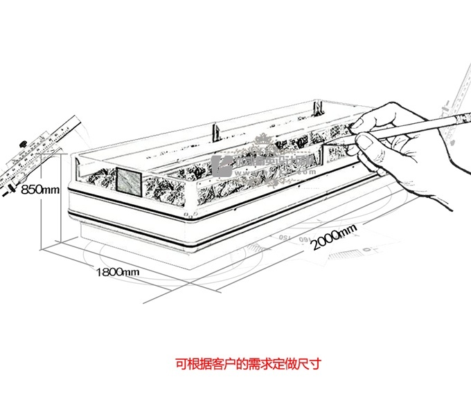 DG-DB型風冷雙島柜（暢銷產品）