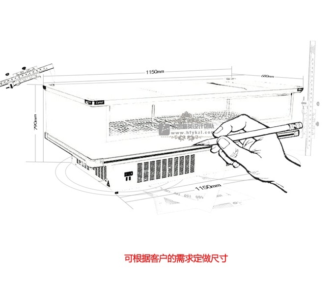 LD-C型視窗島柜（暢銷產品）