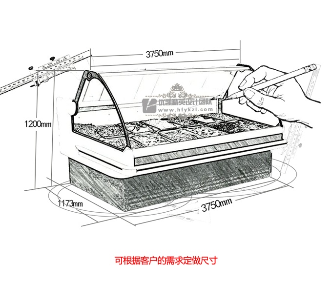 SBA型風冷熟食柜