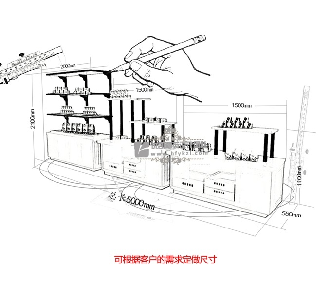 MB-ZHC組和面包柜