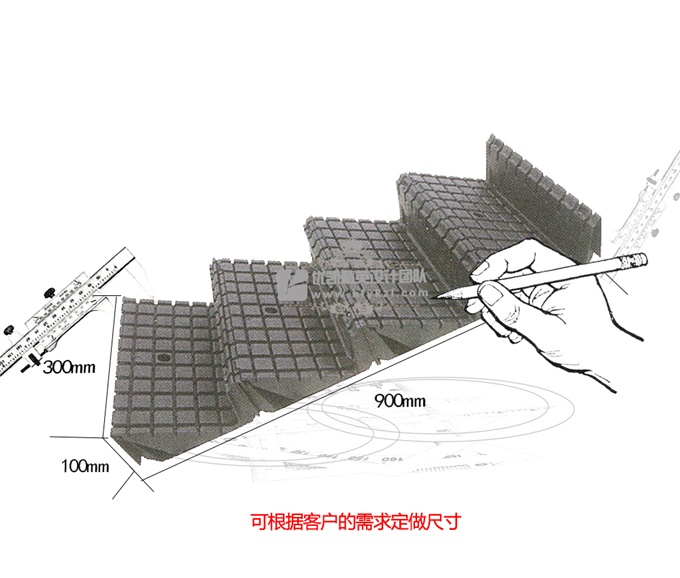 17YK-008四層可變陳列道具