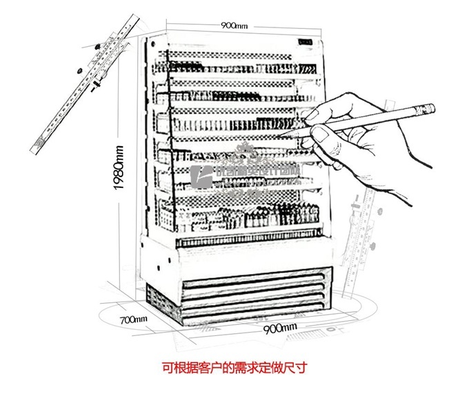 LF-BA型便利店風幕