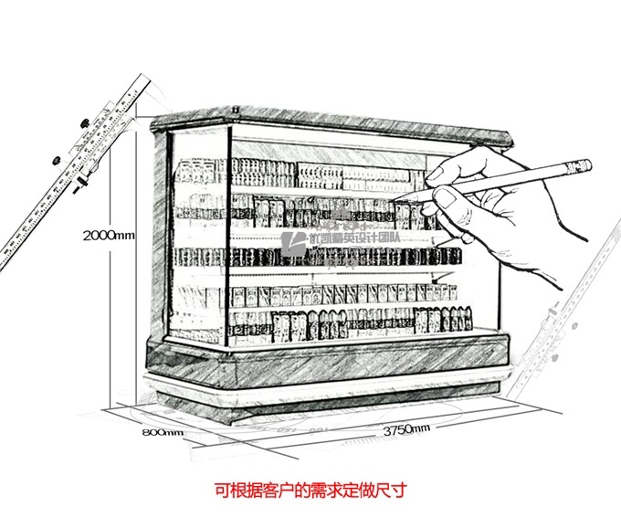 LF-SY型風幕柜