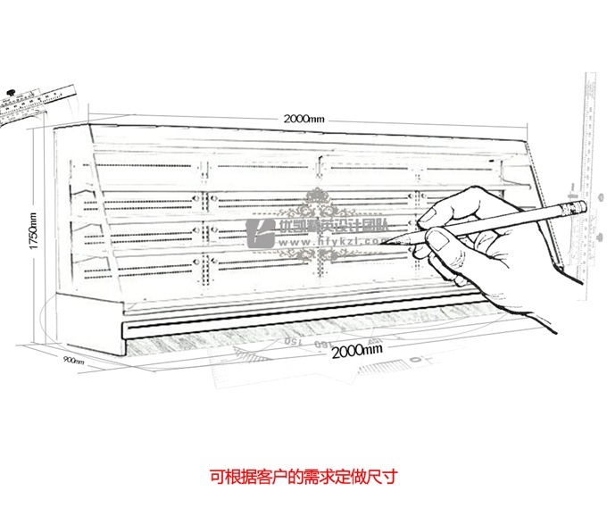 LF-T型風幕柜