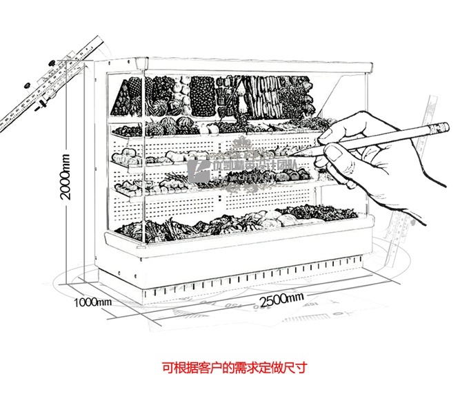 LF-V型風幕柜