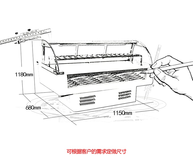 XR-SC直冷型鮮肉柜